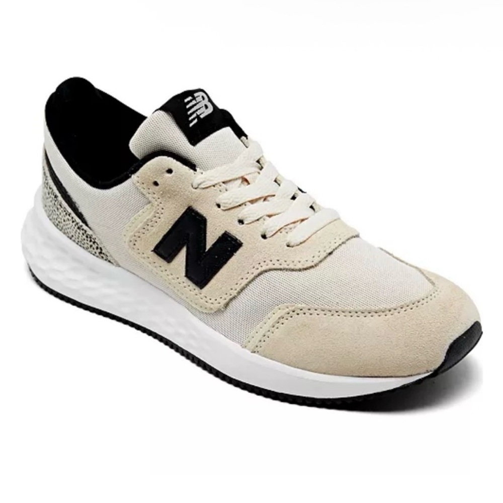 New Balance Beige and Black Women's Sneakers